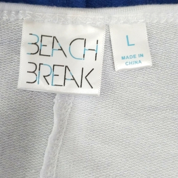 Beach Break Tie Dye Coverup Dress Sz L - Picture 4 of 4